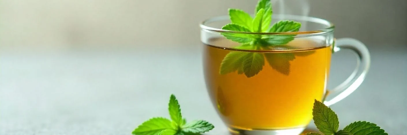 Peppermint tea to reduce indigestion, gas and bloating naturally