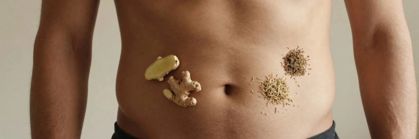 Improve digestive strength naturally with Ayurvedic herbs.