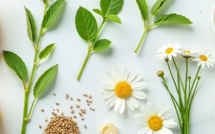 home remedies for indigestion shown with ginger, lemon, peppermint, and herbal teas for digestive relief.